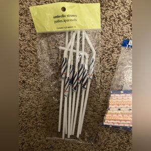 8 piece Umbrella Straws